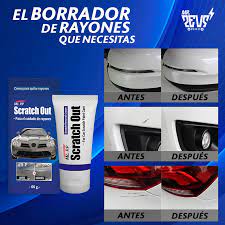 CREMA ELIMINA RAYONES PARA VEHICULOS "SCRATCH OUT"